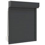 Vidaxl volet roulant aluminium 80x100 cm anthracite