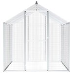 Vidaxl volière d'extérieur aluminium 183 x 178 x 194 cm Vidaxl volière d'extérieur aluminium 183 x 178 x 194 cm