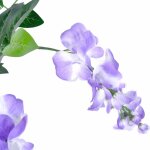 Vidaxl wisteria artificiel avec pot 120 cm
