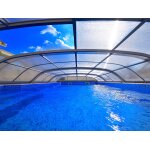 Abri de piscine abriwell pour bassin 8, 00 x 4, 00 m - astral pool Abri de piscine abriwell pour bassin 8, 00 x 4, 00 m - astral pool