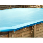 B�che hiver pour piscine bois oc�a � 4, 30 m - ubbink