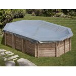 Bâche d'hivernage pour piscine bois octogonale canelle 5, 35 x 3, 35 m - gré Bâche d'hivernage pour piscine bois octogonale canelle 5, 35 x 3, 35 m - gré