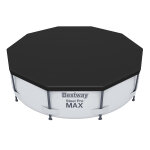 Bâche de protection 4 saisons pour piscine tubulaire steel pro ronde Ø 3, 05 m - bestway Bâche de protection 4 saisons pour piscine tubulaire steel pro ronde Ø 3, 05 m - bestway