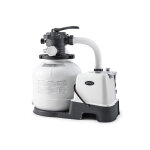 Combin groupe de filtration  sable 6 m / h + strilisateur au sel qx2100 - intex