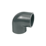 Coude pvc pression 90° femelle Ø 63 mm - fitt Coude pvc pression 90° femelle Ø 63 mm - fitt
