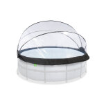 Dôme pour piscine tubulaire ronde de Ø 4, 20 à 4, 35 m - exit toys Dôme pour piscine tubulaire ronde de Ø 4, 20 à 4, 35 m - exit toys