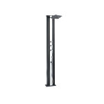 Douche solaire 40 l dada straight anthracite habillage aluminium bross - formidra