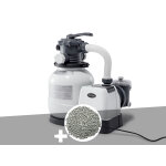 Groupe de filtration  sable sx2100 6 m / h + 20 kg de zolite - intex