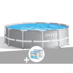 Kit piscine tubulaire intex prism frame ronde 3, 66 x 0, 99 m + 6 cartouches de filtration Kit piscine tubulaire intex prism frame ronde 3, 66 x 0, 99 m + 6 cartouches de filtration