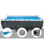 Kit piscine tubulaire intex ultra xtr frame rectangulaire 5, 49 x 2, 74 x 1, 32 m + bâche à bulles + ... Kit piscine tubulaire intex ultra xtr frame rectangulaire 5, 49 x 2, 74 x 1, 32 m + bâche à bulles + ...