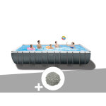 Kit piscine tubulaire intex ultra xtr frame rectangulaire 7, 32 x 3, 66 x 1, 32 m + 20 kg de zéolite Kit piscine tubulaire intex ultra xtr frame rectangulaire 7, 32 x 3, 66 x 1, 32 m + 20 kg de zéolite