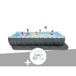 Kit piscine tubulaire intex ultra xtr frame rectangulaire 7, 32 x 3, 66 x 1, 32 m + kit d'entretien Kit piscine tubulaire intex ultra xtr frame rectangulaire 7, 32 x 3, 66 x 1, 32 m + kit d'entretien