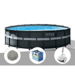 Kit piscine tubulaire intex ultra xtr frame ronde 5, 49 x 1, 32 m + bâche à bulles + 20 kg de zéolite ... Kit piscine tubulaire intex ultra xtr frame ronde 5, 49 x 1, 32 m + bâche à bulles + 20 kg de zéolite ...