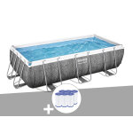 Kit piscine tubulaire rectangulaire bestway power steel 4, 04 x 2, 01 x 1, 00 m + 6 cartouches de filtration ... Kit piscine tubulaire rectangulaire bestway power steel 4, 04 x 2, 01 x 1, 00 m + 6 cartouches de filtration ...