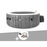 Kit spa gonflable intex purespa baltik rond bulles 6 places + kit d'entretien