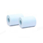Lot de 2 brosses mousse pour robot lectrique nauty (tc) - dolphin