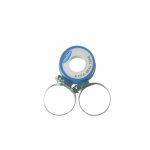Lot de 2 colliers de raccordement inox � 35 / 50 mm + t�flon - gr�