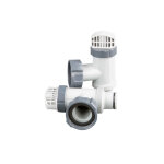 Lot de 2 vannes d'arrt - intex