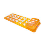Matelas de piscine fashion lounge orange - intex