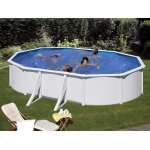 Piscine acier blanc fidji ovale 5, 27 x 3, 27 x 1, 22 m - gré Piscine acier blanc fidji ovale 5, 27 x 3, 27 x 1, 22 m - gré