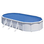 Piscine acier blanc fidji ovale 7, 44 x 3, 99 x 1, 22 m - gr