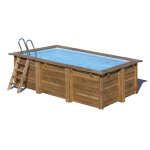 Piscine bois marbella 2 4, 20 x 2, 70 x 1, 17 m - gr�
