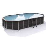 Piscine composite agon octogonale 7, 50 x 4, 31 x 1, 26 m - just'apos�