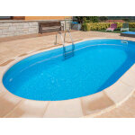Piscine enterre madagascar ovale 8, 00 x 4, 00 x 1, 50 m - gr