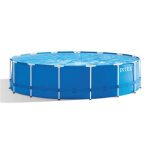 Piscine tubulaire metal frame ronde 3, 66 x 0, 76 m - intex