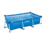 Piscine tubulaire rectangulaire 2, 60 x 1, 60 x 0, 65 m - intex