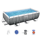 Piscine tubulaire rectangulaire power steel 4, 04 x 2, 01 x 1, 00 m - bestway Piscine tubulaire rectangulaire power steel 4, 04 x 2, 01 x 1, 00 m - bestway