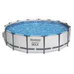 Piscine tubulaire steel pro max ronde 4, 57 x 1, 07 m - bestway
