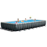 Piscine tubulaire ultra xtr frame rectangulaire 9, 75 x 4, 88 x 1, 32 m - intex
