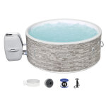 Spa gonflable lay - z - spa vancouver rond airjet plus 3 / 5 places - bestway
