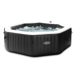 Spa gonflable purespa carbone octogonal bulles et jets 6 places - intex Spa gonflable purespa carbone octogonal bulles et jets 6 places - intex