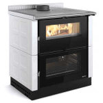 Cuisinire  bois la nordica verona xxl maiolica blanc infinity