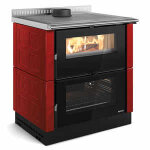 Cuisinire  bois la nordica verona xxl maiolica bordeaux
