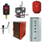Pack chaudire bois hydro accumulation 25kw