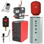 Pack hydro accumulation chaudire bois fonte klimosz wally s 34kw