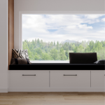 Galette de chaise noir