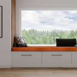 Coussin banquette int�rieur orange sanguine