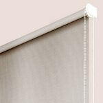 Store enrouleur screen blanc sable