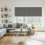 Store enrouleur tamisant aspect toile de jute