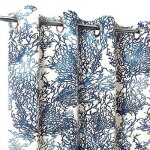 Stores - et - rideaux. com rideau marin - confectionn� sur mesure - motifs marins et naturels - tissu ...