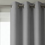 Stores - et - rideaux. com rideau occultant chin� gris - intimit� - sur mesure - option doublure pour ...