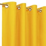 Rideaux tamisants unis jaune Rideaux tamisants unis jaune
