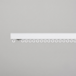 Stores - et - rideaux. com tringle wave - design - adapt�e � toutes les fen�tres - aluminium laqu� blanc ...
