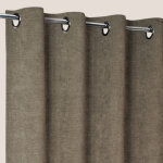 Stores - et - rideaux. com rideaux velours chin� taupe - effet chin� original - qualit� - fabrication ...