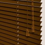 Stores - et - rideaux. com store v�nitien aluminium chocolat - sur mesure - nettoyage facile avec chiffon ...