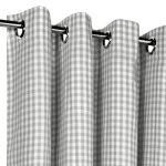 Stores - et - rideaux. com rideaux vichy gris - design classique et intemporel - parfait pour une ambiance ...